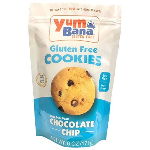 Yumbana Gluten Free Chocolate Chip Cookies - 2 Pack