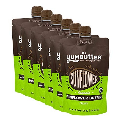 Organic Sunflower Butter by Yumbutter, Creamy Seed Butter, USDA ...