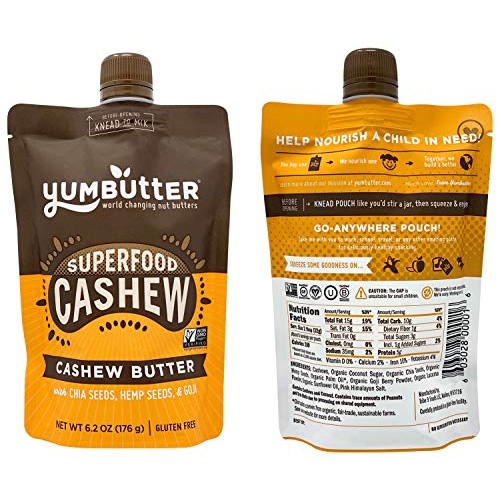 Nut Butter Best Seller Variety Pack By Yumbutter, Superfood Almo