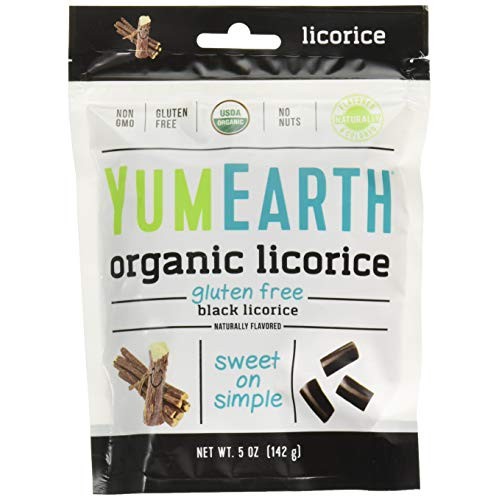 Yumearth Organic Licorice Black 5 Oz 142 G