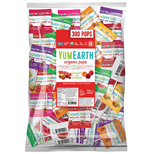 Yumearth Organic Lollipops, Assorted Flavors, 80 Ounce Pack Of 1