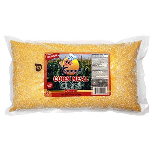 Yummmy Cornmeal Coarse Grind - Harina de Maíz Molido Grueso, 3.5...