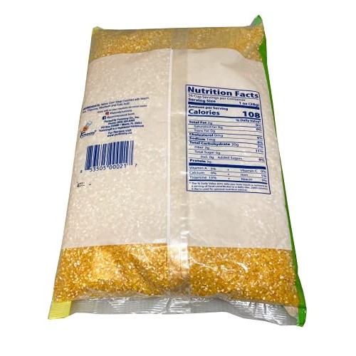 Yummmy Cornmeal Coarse Grind - Harina de Maíz Molido Grueso, 3.5...