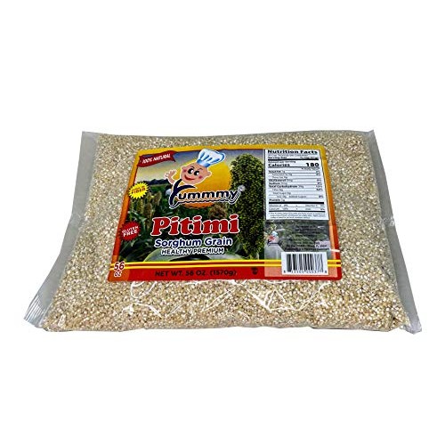 Yummmy Sorghum Millet Pitimi, Milled Coarse Grain, 56 Oz 3.5 Lb