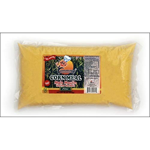 Yummmy Fine Grit Cornmeal 56 Oz, Gluten Free, Kosher Certified,