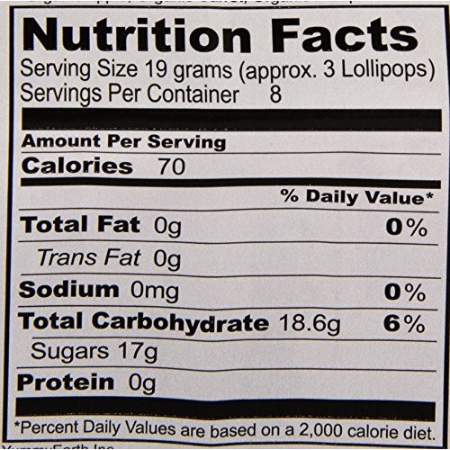 Yumearth Organic Fruit Lollipops, 6 Ounce Container