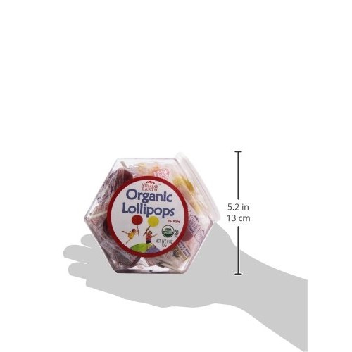 Yumearth Organic Fruit Lollipops, 6 Ounce Container