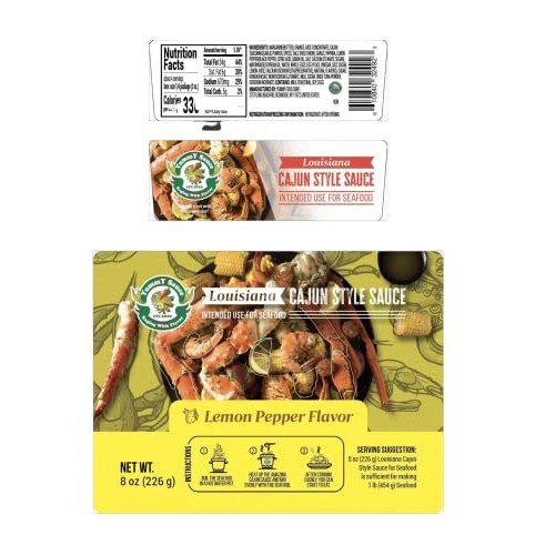 Yummy Sauce Cajun Sauce Lemon Pepper Flavor