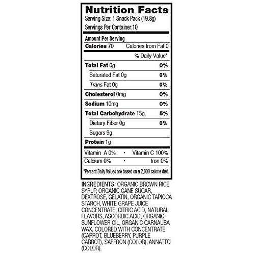 Yumearth Organic Gummy Bears, 10 Count