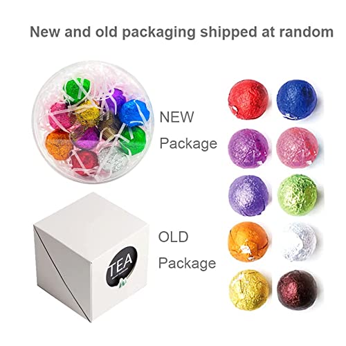 10 Assorted Blooming Flower Tea Balls Gift Set| Handmade Herbal