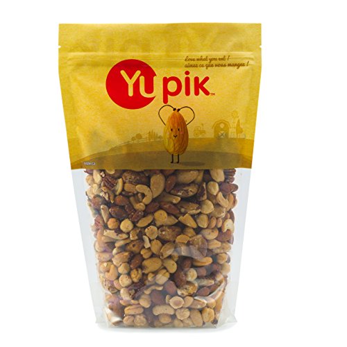 Yupik Deluxe Unsalted Mixed Nuts Without Peanuts, 2.2Lb