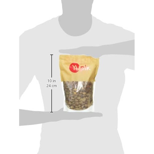 Yupik Lemon Pepper Almonds, 1 Lb, Zesty Flavored Roasted Nuts, N