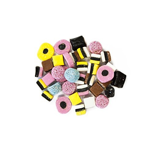 Yupik Mini Licorice Allsorts With Natural Flavoring, 2.2 Pound