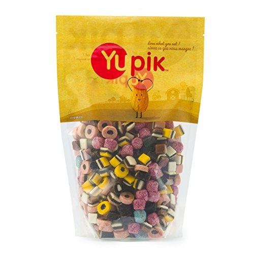 Yupik Mini Licorice Allsorts With Natural Flavoring, 2.2 Pound
