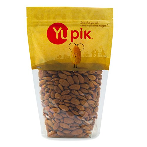 Yupik Nuts Natural Supreme California Large Almonds, 2.2 Lb