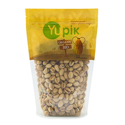 Yupik Nuts Organic Salted Pistachios, 2.2 Lb