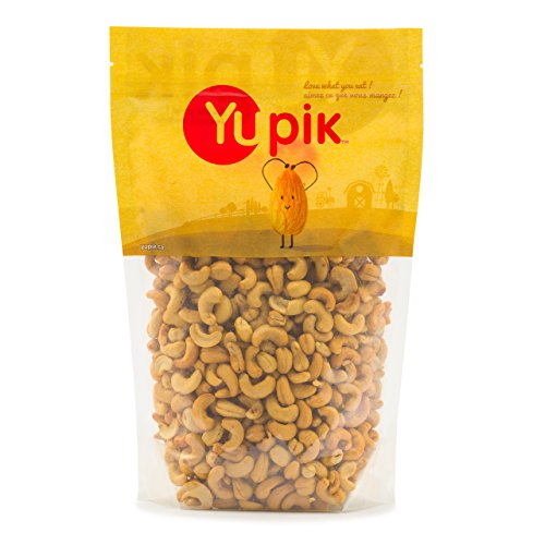 Yupik Nuts Unsalted Whole Roasted Cashews, 2.2 Lb