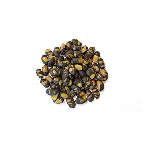 Yupik Soya Beans, Dry Roasted Unsalted Black, 2.2 Lb