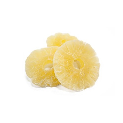 Yupik Sulfite Free Dried Pineapple Rings, 2.2Lb