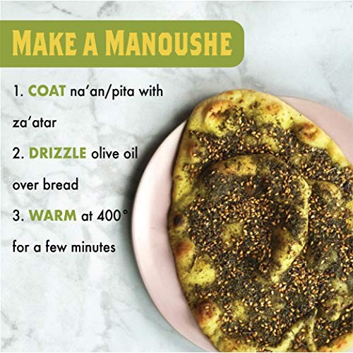 Zaatar By Z&Amp;Z Zaatar/Zatar/Zahtar – Eat. Good. Zaatar, 3.25O