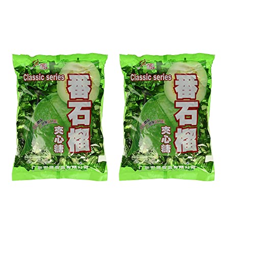 Hong Yuan Guava Classic Hard Candy 12.3 Oz/350 grams Guava, 2pack Hong Yuan Guava Classic Hard Candy 12.3 Oz/350 grams Guava, 2pack