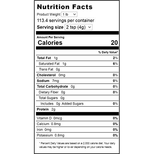 Collagen Mct Oil Creamer - Vanilla Flavor - For Coffee, Tea, Sha