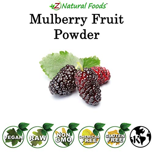 Mulberry Fruit Powder - 1 Lb - Amazing Superfood Berry For Smoot