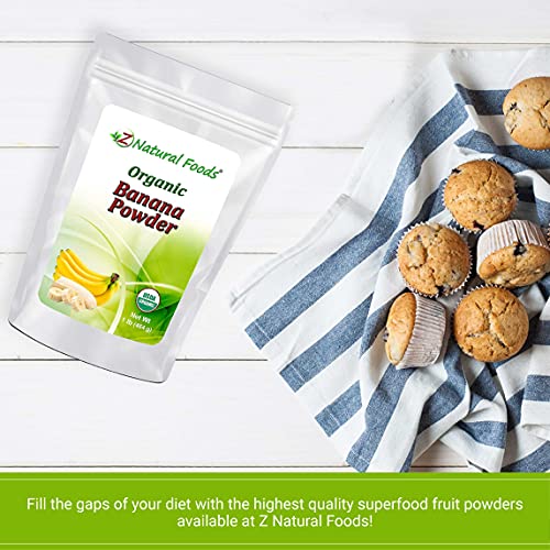 Organic Banana Powder - Fruit Supplement For Smoothies, Desserts
