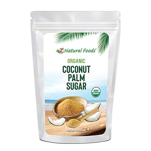 Organic Coconut Palm Sugar - Great For Desserts, Baking, Coffee,