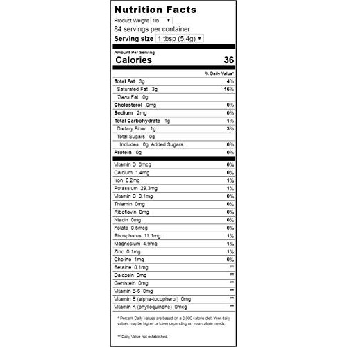 Organic Shredded Coconut - Unsweetened Macaroon Cut - Finely Cut