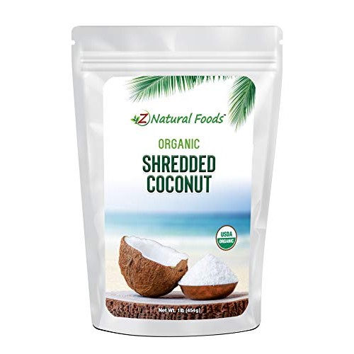 Organic Shredded Coconut - Unsweetened Macaroon Cut - Finely Cut