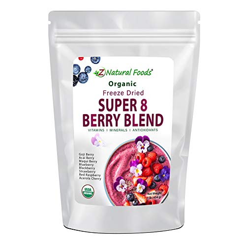Organic Super 8 Berry Blend - Goji + Acai + Maqui + Blueberry +