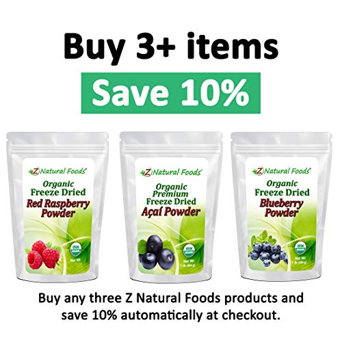 Premium Organic Acai Berry Powder - 5 Lb - Freeze Dried Superfoo