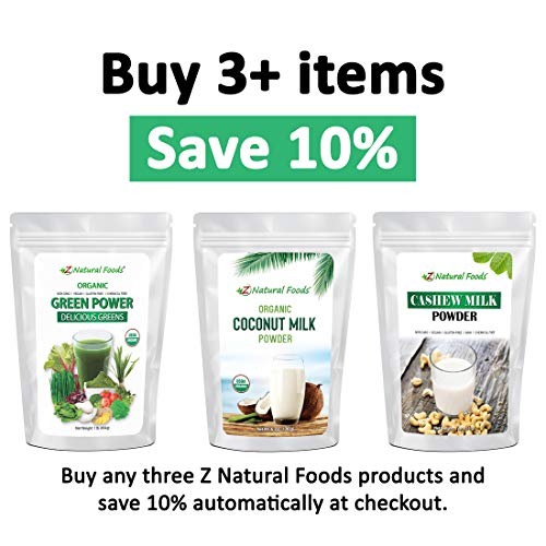 Z Natural Foods Organic Coconut Milk Powder - All Natural Creamer