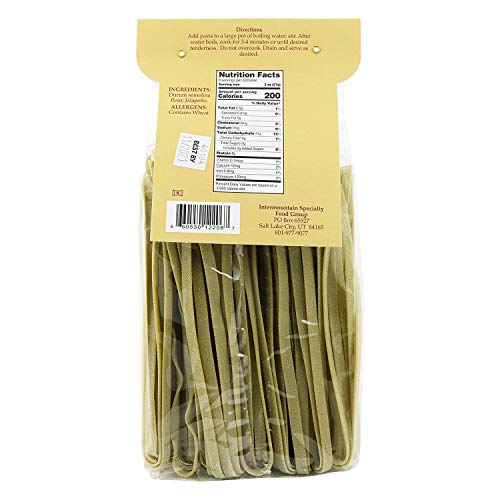 Zpasta Jalapeno Fettuccine - Bronze Cut Artisan Pasta 12 Oz 2 P