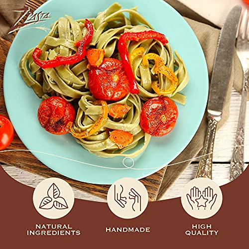 Zpasta Spinach Fettuccine - Bronze Cut Artisan Pasta 12 Oz