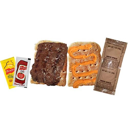 Cheeseburger Mre: Full Meal, Ready To Eat - 1St Insp. 23