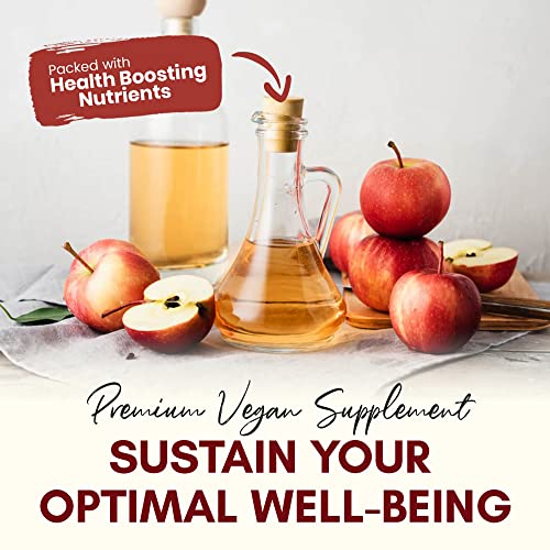 Apple Cider Vinegar with The Mother Supplement, 1200mg Apple Cid...