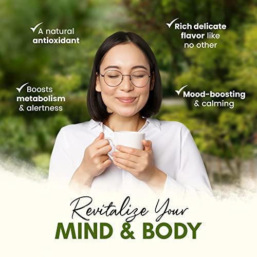 Zealthy Life - Organic Matcha Latte, Pure Japanese Tea Blend wit...