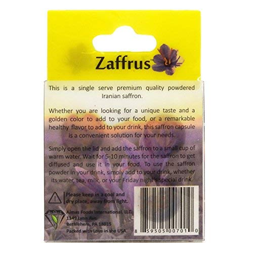 Zaffrus - Premium Saffron Powder For Cooking, Athletes, Specialt