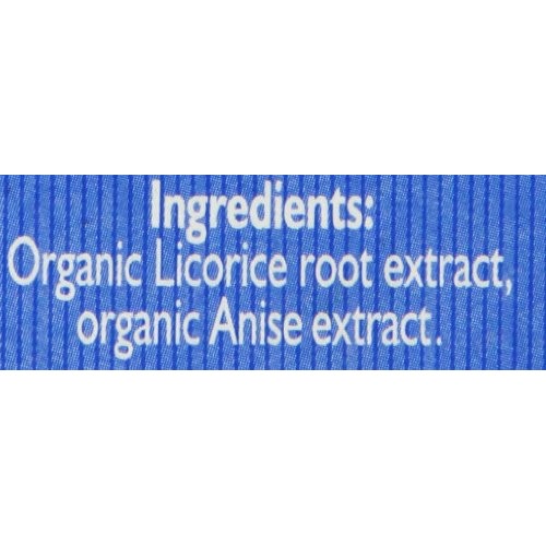 Zagarese 100% Organic Licorice With Anise, 0.88 Ounce Flip Top Box