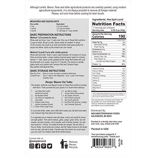 Red Split Lentils Or Masoor Dal, Make Vegan Soups Pastas Stews S