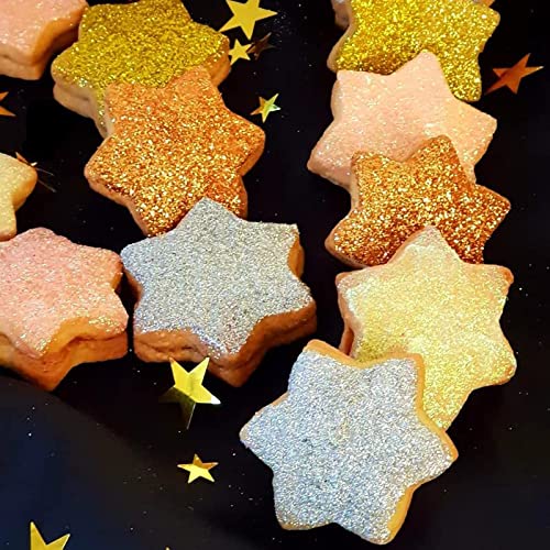 Edible Glitter for Wine Beer Champagne Drinks Sprinkles for Choc...