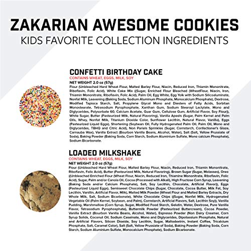 Zakarian Awesome Cookies: Kids’ Favorite Collection - 12 Cookies