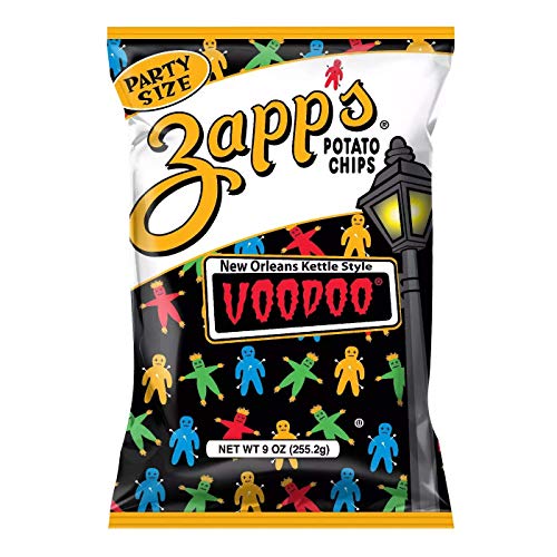 Zapps New Orleans Kettle Style Voodoo Potato Chips 9 Oz. Party
