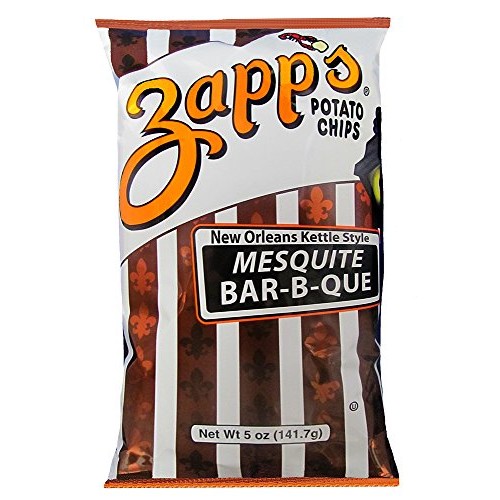 Zapp’S New Orleans Kettle-Style Potato Chips, Mesquite Bbq – Cru