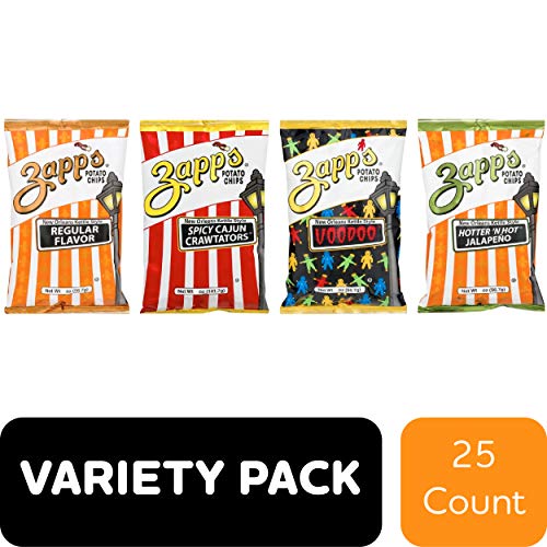 Zapp’S New Orleans Kettle-Style Potato Chips, Includes Regular,