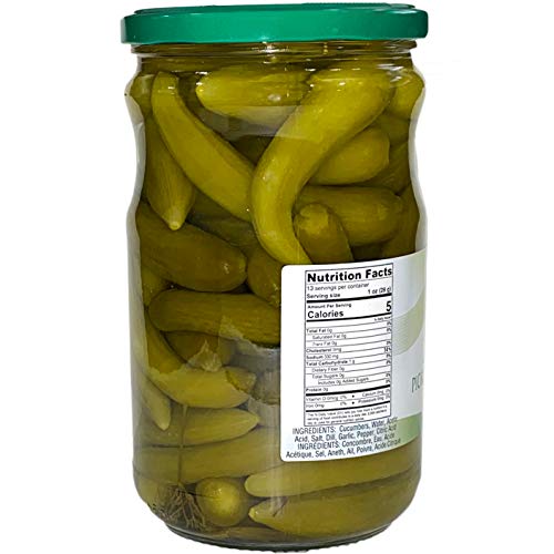Zarrin - Pickled Midget Cucumber Cornichons, 4 Pack 23.3 Oz X 4