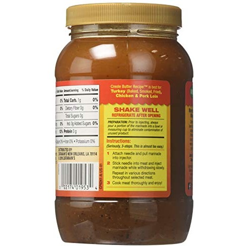 Zatarains Cajun Injectors Creole Butter Recipe Injectable Marin