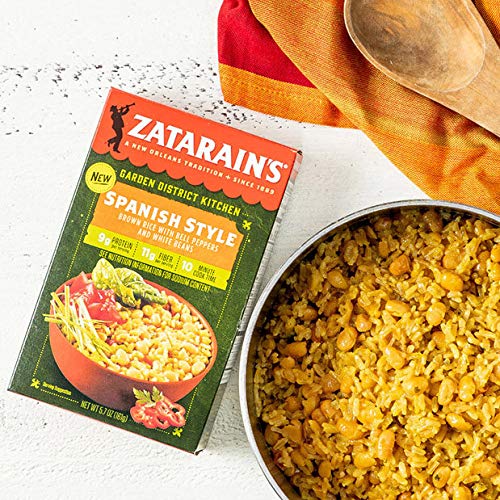Zatarains Spanish Style Brown Rice With Bell Peppers And White